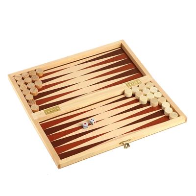 Набор настольных игр PELSI «Шашки и нарды» 28×28 см