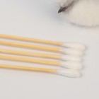 Ватные палочки для детей, пакет 300 шт., наконечник - классика, хлопок/бамбук(стик) Крошка Я - Фото 3