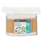 Ватные палочки для детей, пакет 300 шт., наконечник - классика, хлопок/бамбук(стик) Крошка Я - Фото 4