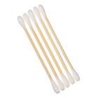Ватные палочки для детей, пакет 300 шт., наконечник - классика, хлопок/бамбук(стик) Крошка Я - Фото 5
