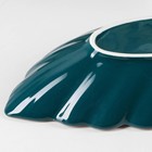 Блюдо керамическое сервировочное «Рапсодия. Лист», 22×12×3,5 см, цвет зелёный - Фото 3