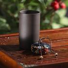 Набор для чайной церемонии «Шоколад», 7 предметов: чайник 150 мл, 4 чашки 40 мл, банка 150 мл, салфетка - фото 804574768