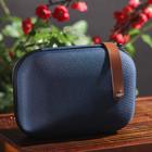 Набор для чайной церемонии «Шоколад», 7 предметов: чайник 150 мл, 4 чашки 40 мл, банка 150 мл, салфетка - фото 804574770