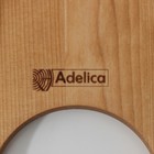 Столик - поднос для вина Adelica, с менажницей и складными ножками, на 2 персоны, d=32×1,8 см, берёза - Фото 5