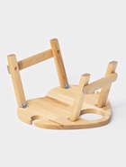 Столик - поднос для вина в форме сердца Adelica, с менажницей и складными ножками, на 2 персоны, d=30×1.8 см, дерево берёза - Фото 8