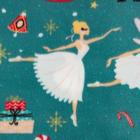 Плед Экономь и Я "Щелкунчик" 150*180см, пл.160 г/м2, 100% п/э - фото 34735197