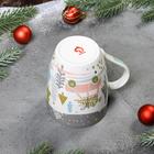 Кружка фарфоровая Доляна «На встречу Новому году», 350 мл - Фото 4