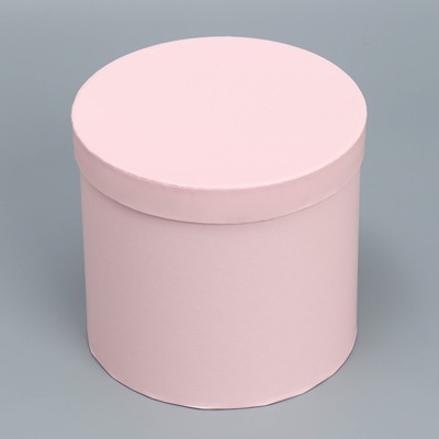 Коробка подарочная круглая, упаковка, «Нежность», 13 х 13.5 см