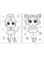 Раскраска для девочек «Вечерний образ», 16 стр., формат А4 - Фото 3