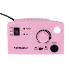 Аппарат для маникюра и педикюра JessNail JD4500, 6 фрез, 30000 об/мин, 35 Вт, розовый - Фото 2
