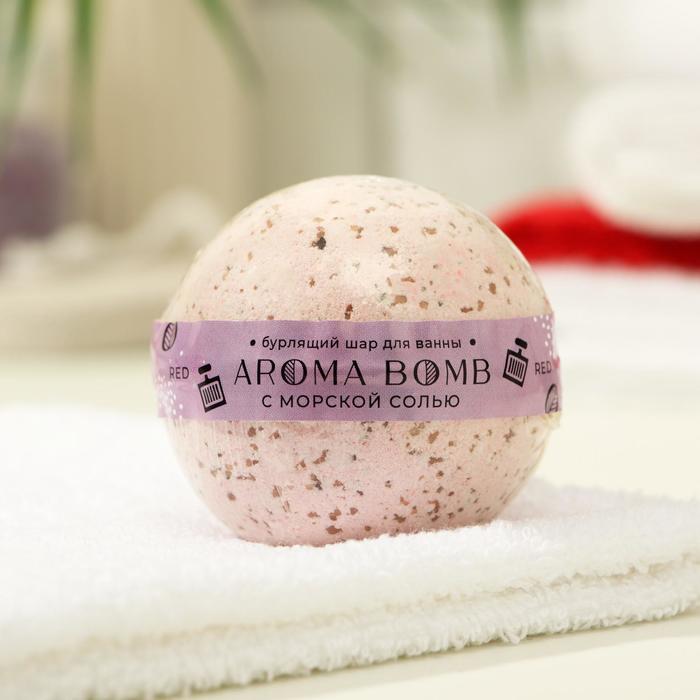 Бомбочка для ванн Aroma Soap Red, 130 г - Фото 1