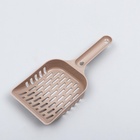 Совок для уборки кошачьего туалета, бежевый - Фото 2