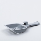 Совок для кошачьего туалета «Мур Мяу» 22.5×9.5×4 см, серый - Фото 3