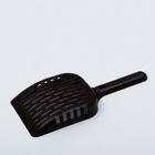 Совок для уборки кошачьего туалета, шоколадный - Фото 4