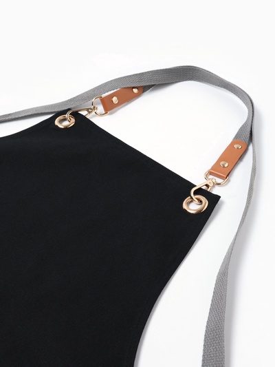 Фартук Этель «Стиль», чёрный, 70×78 см, 100% хлопок