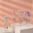 Бутылочка для хранения, с дозатором и ограничителем, 100 мл, рисунок МИКС - Фото 1