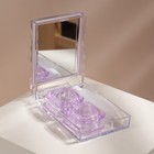 Набор для контактных линз, в футляре с зеркалом, 4 предмета, цвет МИКС - фото 24475326