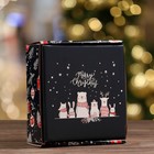 Коробка подарочная, крышка - дно, «Зимушка», 14.5×14.5×6 см - Фото 2