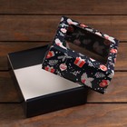 Коробка подарочная, крышка - дно, «Зимушка», 14.5×14.5×6 см - Фото 3