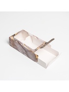 Коробка для макарун, кондитерская упаковка «Present», 18 х 10.5 х 5.5 см 7126472