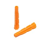 Дюбель ТУНДРА, универсальный, без бортика, полипропиленовый, 8×52 мм, 150 шт. - Фото 4