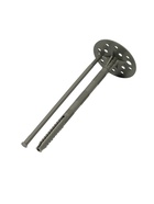 Дюбель ТУНДРА, для утеплителя, с пластиковым гвоздем, 10×160 мм, черный, 50 шт. - Фото 3