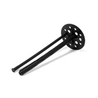 Дюбель ТУНДРА, для утеплителя, с пластиковым гвоздем, 10×160 мм, черный, 50 шт. - Фото 8