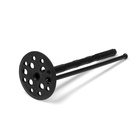 Дюбель ТУНДРА, для утеплителя, с пластиковым гвоздем, 10×160 мм, черный, 50 шт. - Фото 9