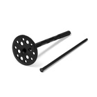 Дюбель ТУНДРА, для утеплителя, с пластиковым гвоздем, 10×160 мм, черный, 50 шт. - Фото 10