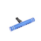 Ароматизатор в дефлектор Grand Caratt, металл, 8 см, морской, синий - Фото 1