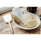 Мочалка - спонж Доляна «Сизаль», 12×12×5 см, бежевая - Фото 5