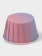 Форма для выпечки кексов Доляна «Градиент», d=6.5 см, бумажная, одноразовая, розовая - Фото 3