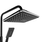 Душевая система Accoona A83123F, однорычажная, с тропическим душем, чёрная - Фото 2