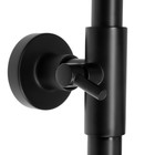 Душевая система Accoona A83123F, однорычажная, с тропическим душем, чёрная - Фото 5