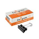 УЦЕНКА Набор зажимов для бумаг, чёрных 32 мм 12 шт, в картонной коробке - Фото 1