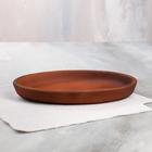 Сковорода для запекания "Кеци", овальная, красная глина, 23х14 см - Фото 2