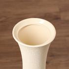 Ваза керамическая "Грация", напольная, кожа бежевая, 70 см, - Фото 2