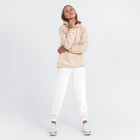 Худи женское MINAKU: Casual collection цвет бежевый, р-р 50 - Фото 6