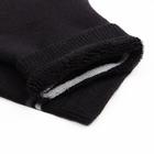 Носки детские махровые, цвет чёрный, размер 18-20 - фото 34735217