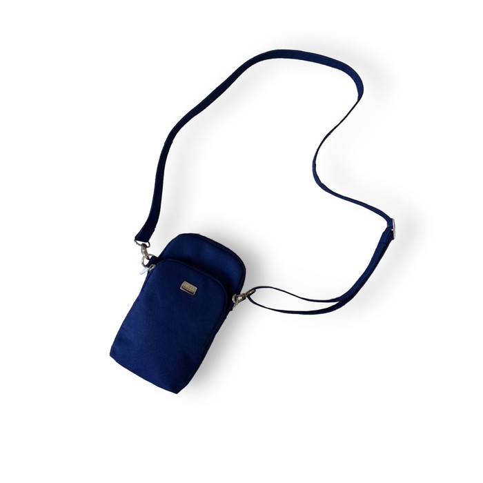 Сумка кросс-боди, отдел на молнии, наружный карман, цвет синий - Фото 1
