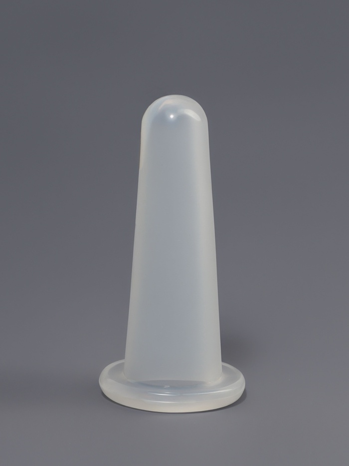 Банка вакуумная для массажа, размер M, d=3.9 см, прозрачная - Фото 1