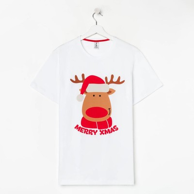 Футболка мужская KAFTAN: Xmas dad, размер 50