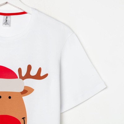 Футболка мужская KAFTAN: Xmas dad, размер 50