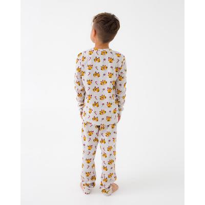 Пижама детская новогодняя KAFTAN Happy Holidays, размер 30 (98-104 см)