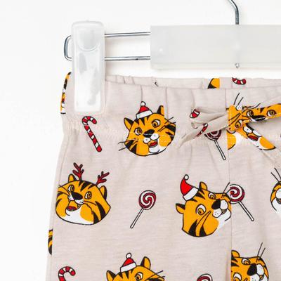 Пижама детская новогодняя KAFTAN Happy Holidays, размер 30 (98-104 см)