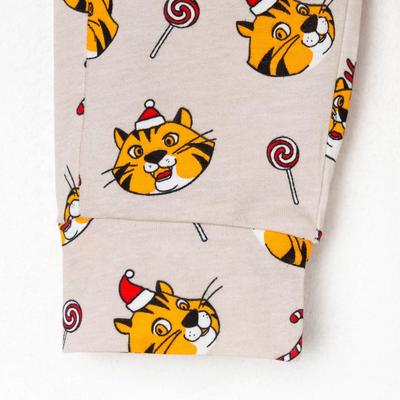 Пижама детская новогодняя KAFTAN Happy Holidays, размер 30 (98-104 см)