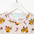Пижама детская новогодняя KAFTAN Happy Holidays, размер 32 (110-116 см) - Фото 8