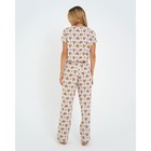 Пижама женская (футболка и брюки) KAFTAN Cats р. 48-50, серый - фото 57948699