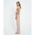 Пижама женская (футболка и брюки) KAFTAN Cats р. 48-50, серый - фото 57948700