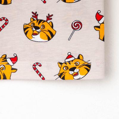 Пижама женская (футболка, брюки) KAFTAN Cats, размер 48-50, серая